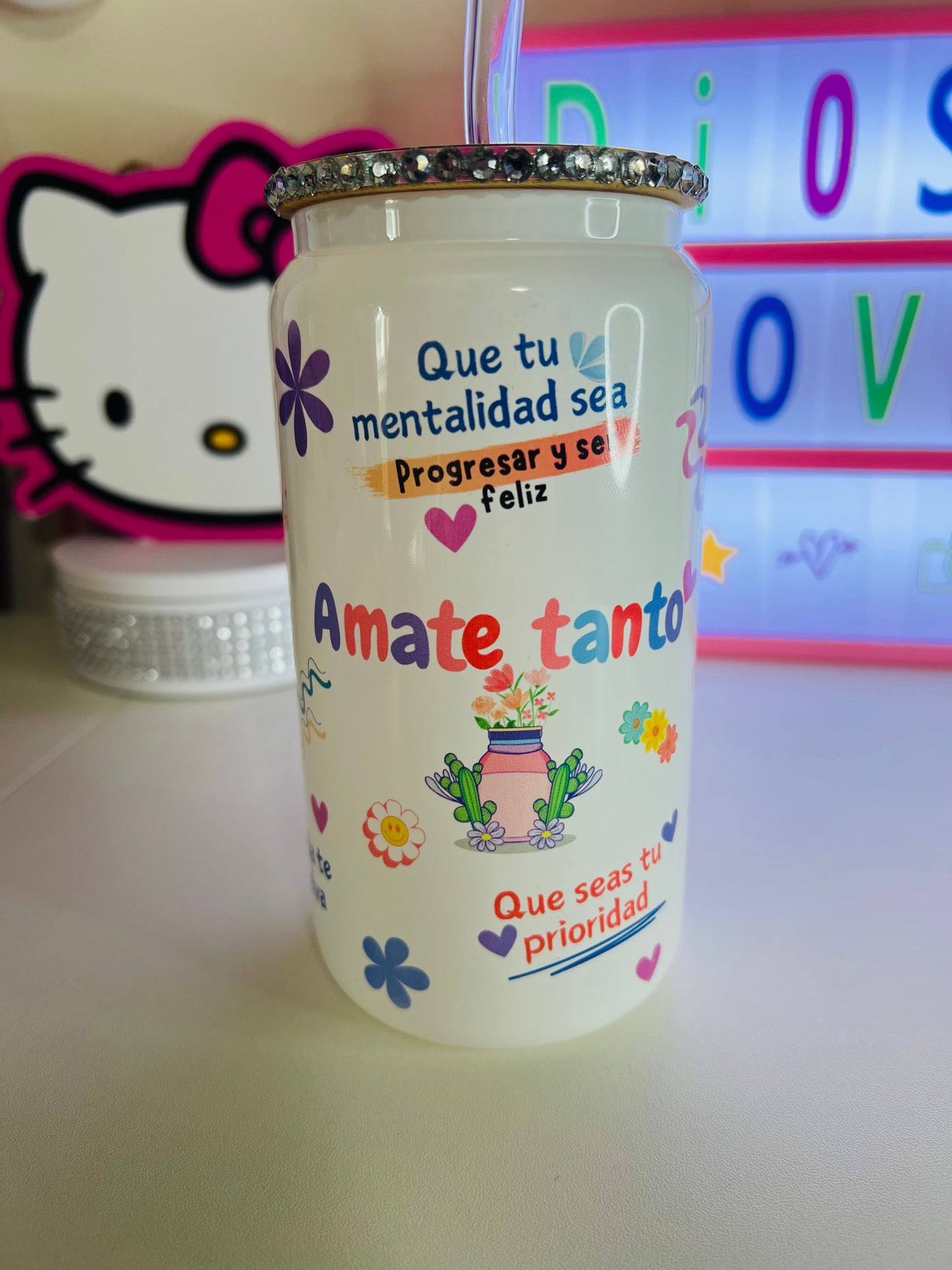 Glass cup, ámate tanto!