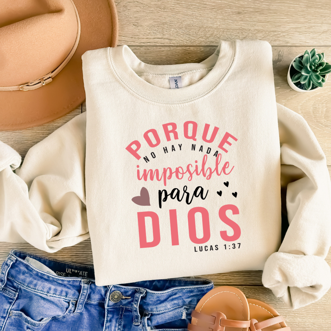 Nada imposible para dios