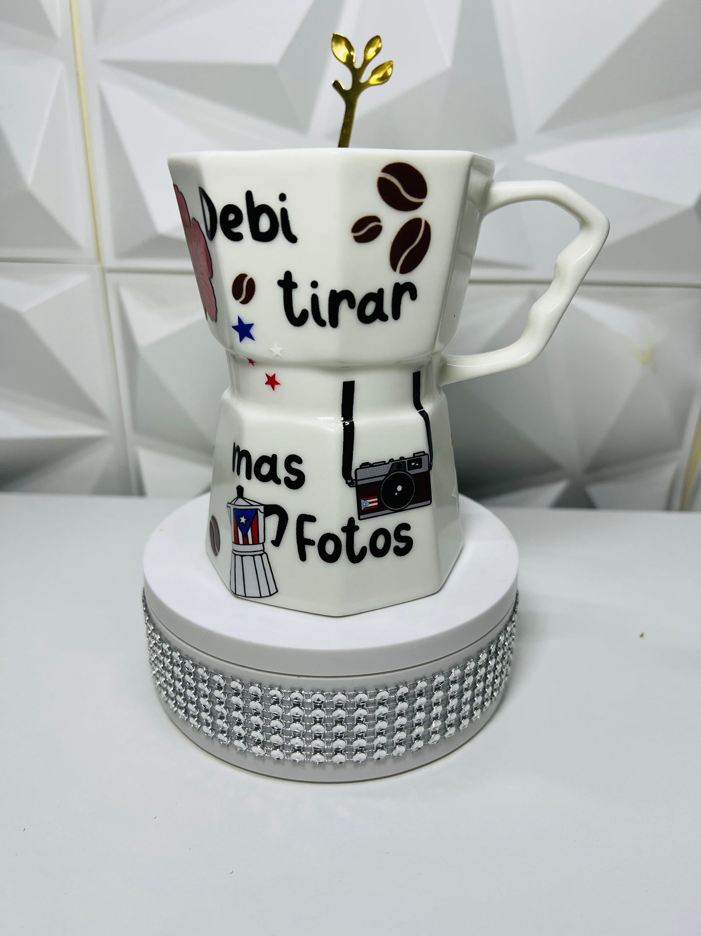 Puerto Rican coffee mug, debí tirar más fotos!