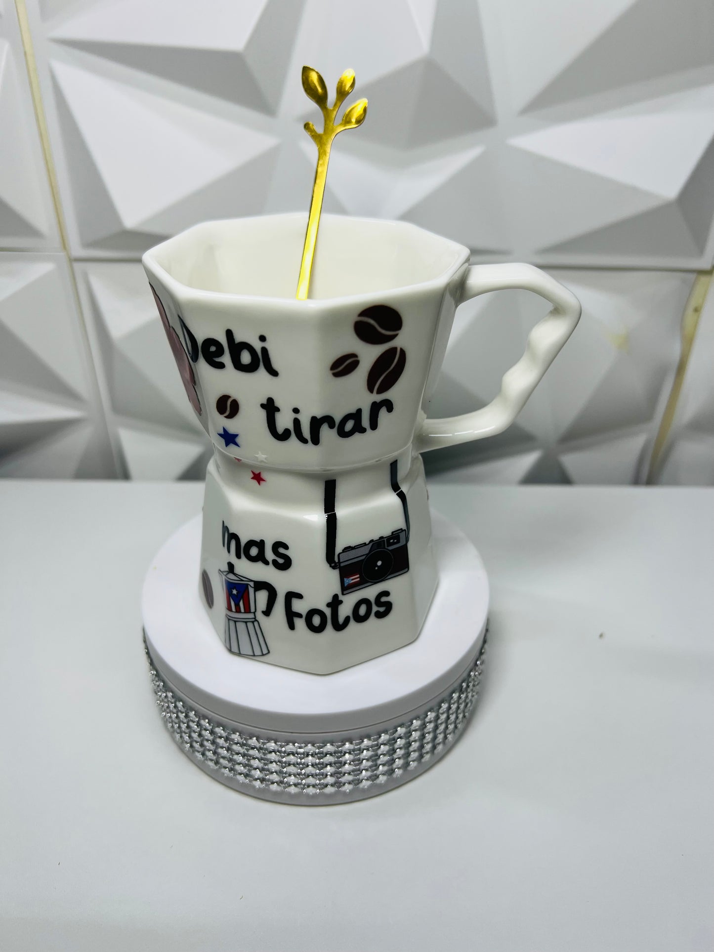 Puerto Rican coffee mug, debí tirar más fotos!