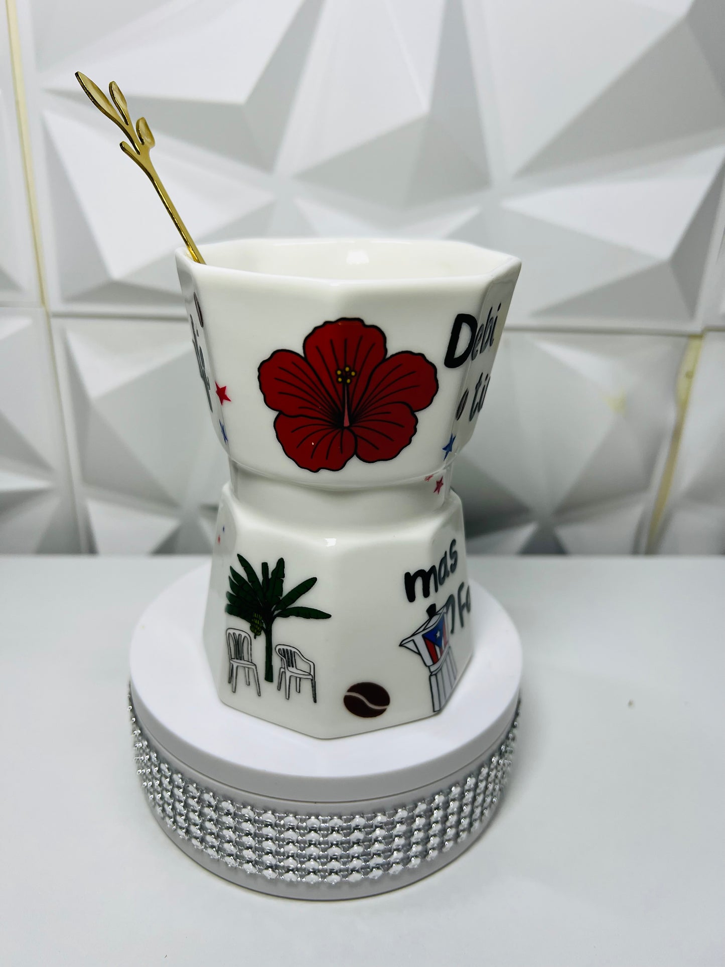 Puerto Rican coffee mug, debí tirar más fotos!