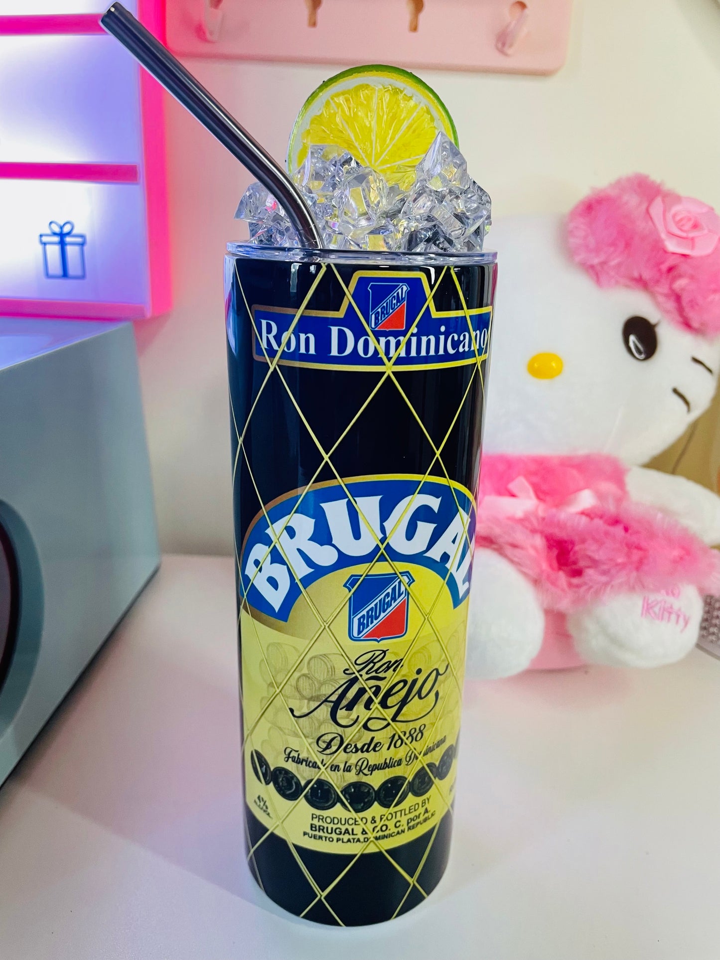 Tumbler añejo brugal! 20 oz