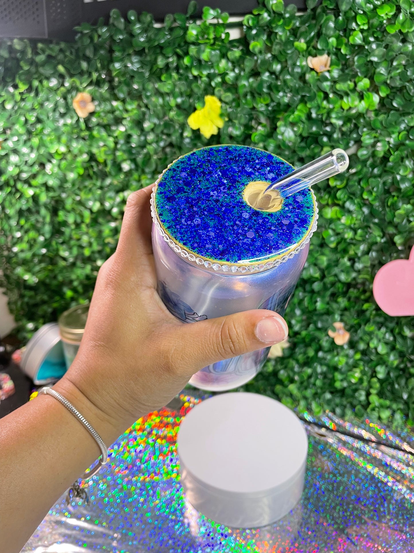 Vaso cristal stitch!!