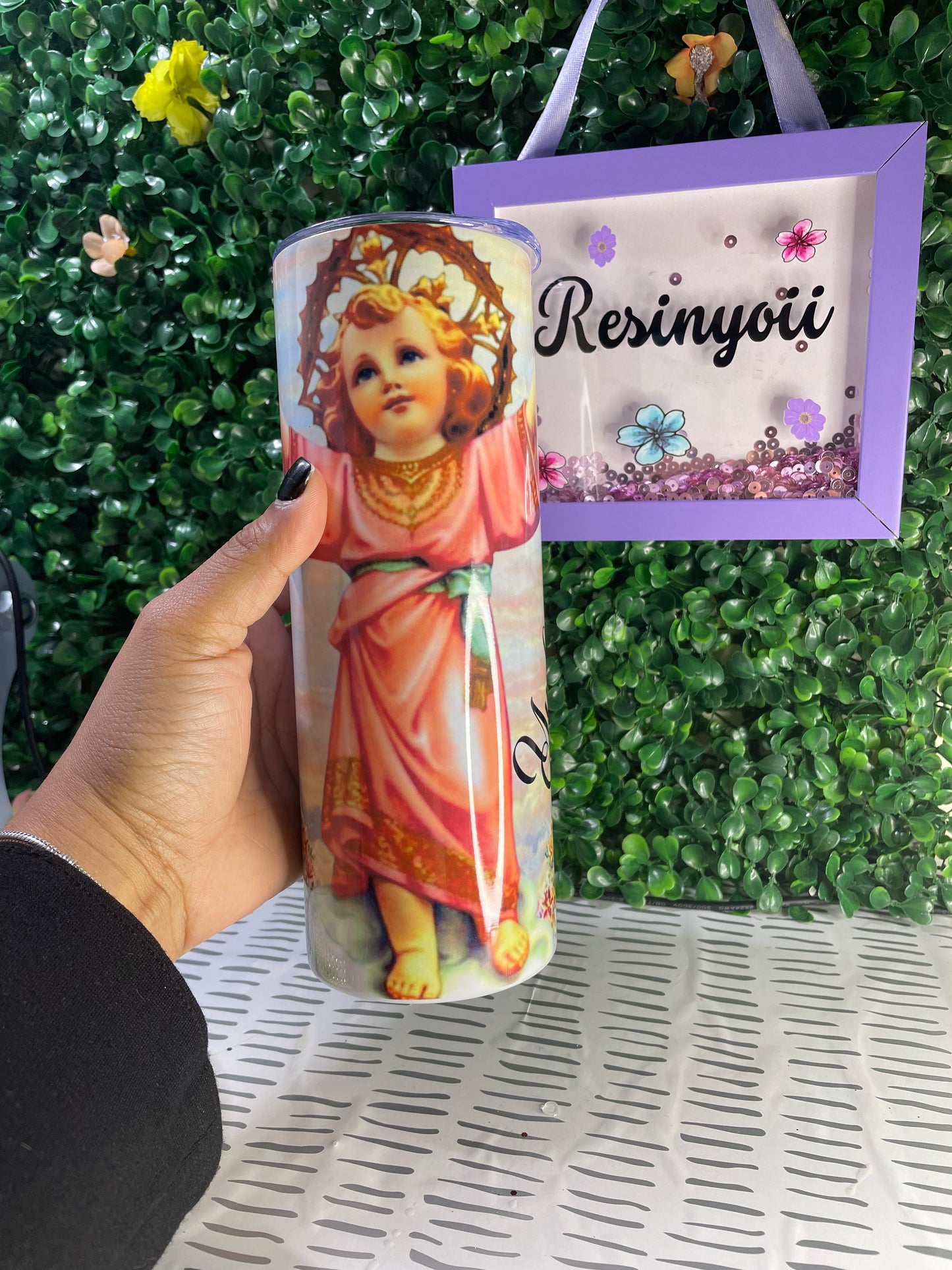 Divino Niño tumbler!!