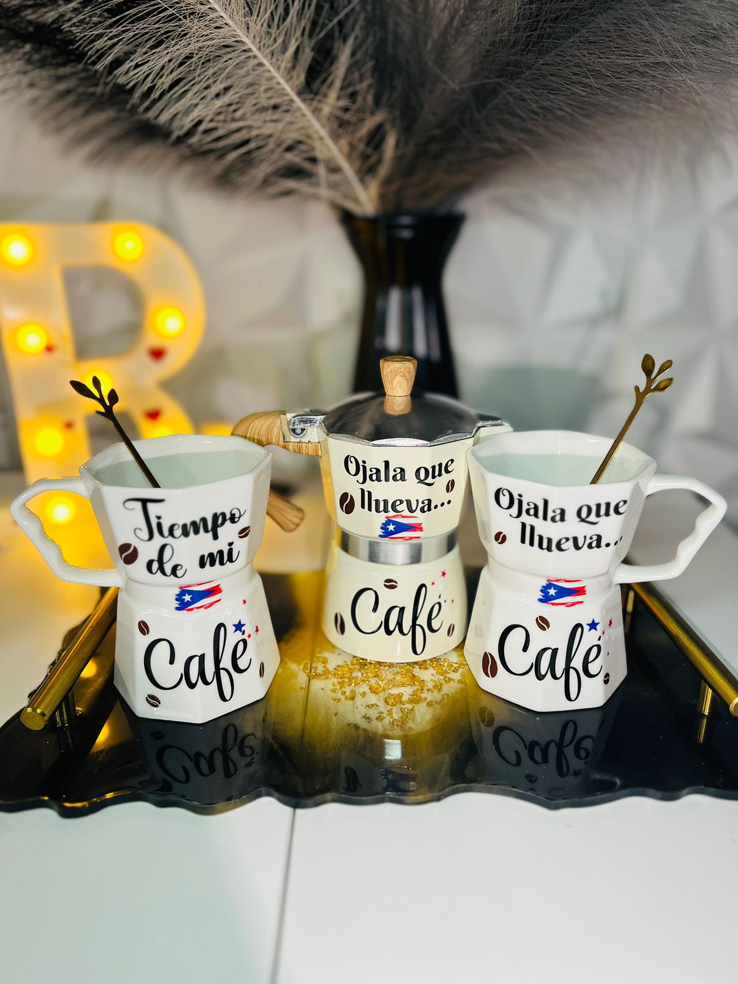 Set de 3 piezas PR!