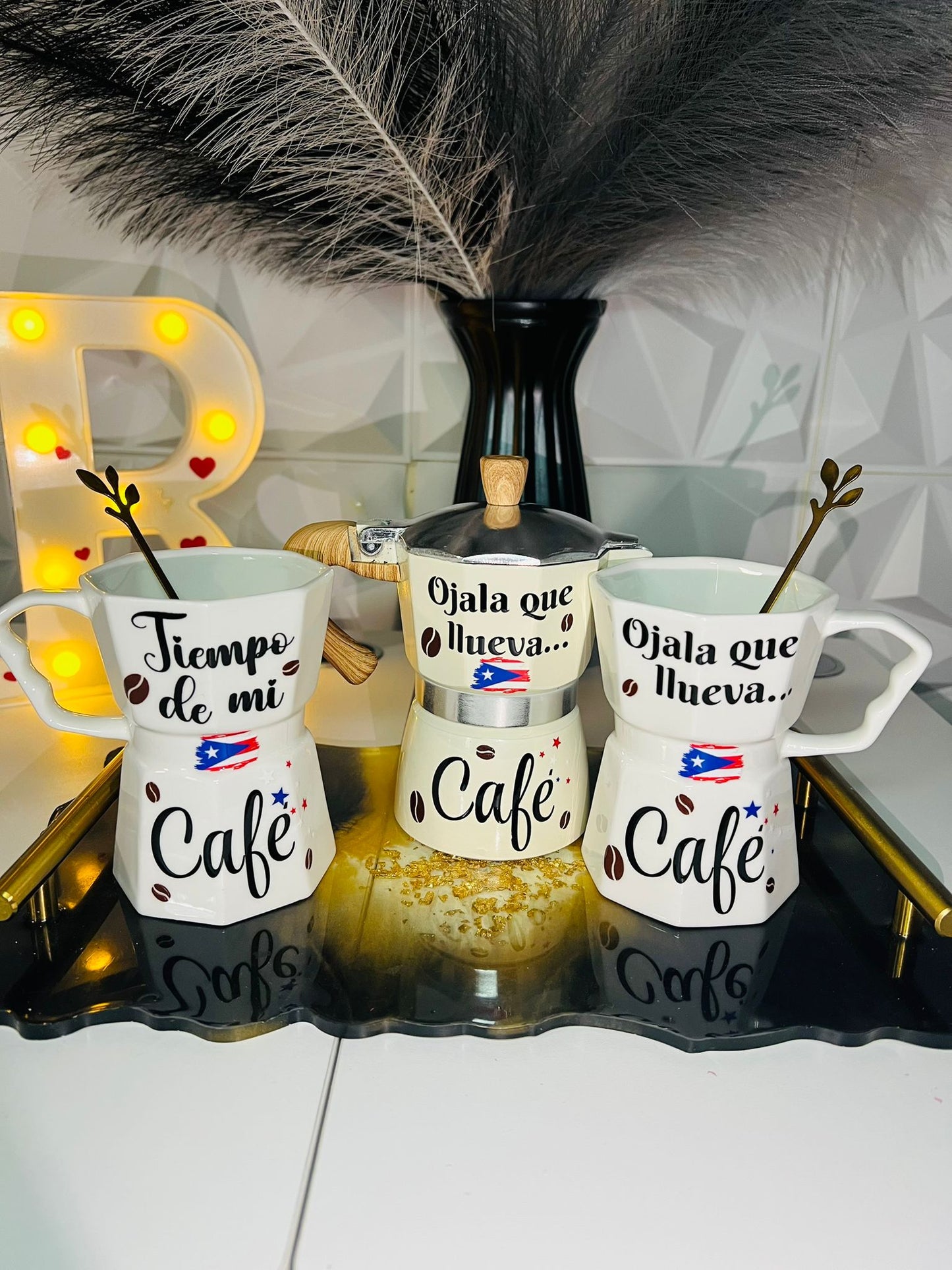 Set de 3 piezas PR!