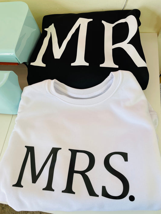 Mrs & mr! Sudaderas