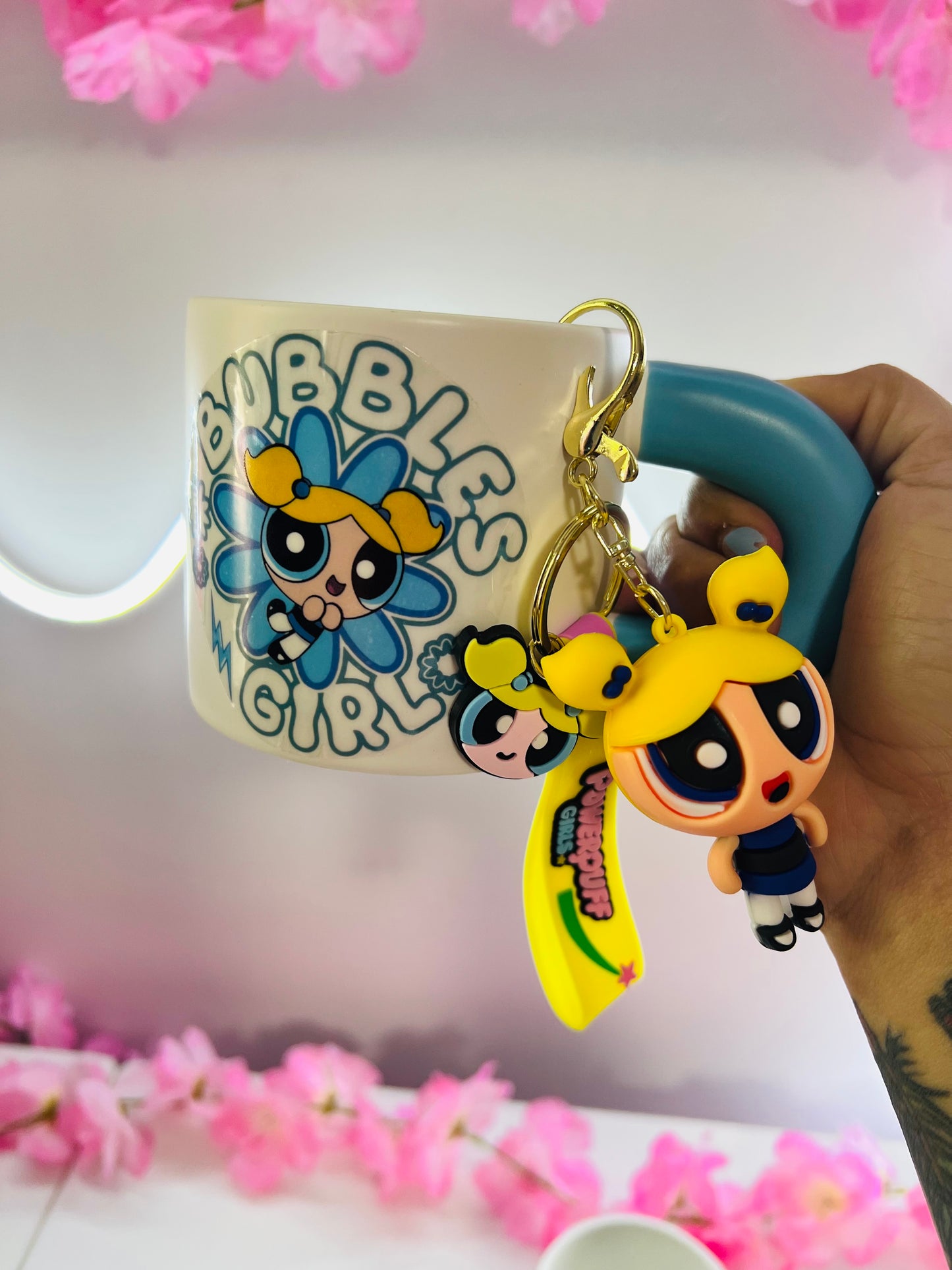 Mug 11 oz chicas super poderosas+ Llavero