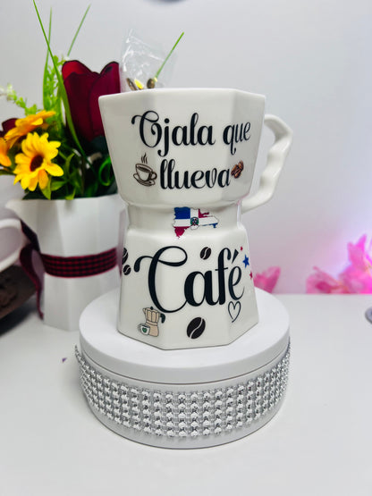 TAZA COFFE! OJALA QUE LLUEVA CAFE!!.