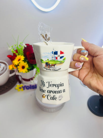 Mug coffe orgullo cibaeño!🇩🇴