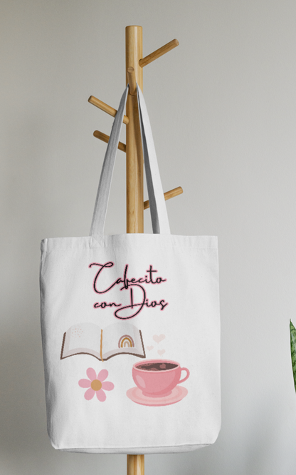 Bolso cafecito con dios