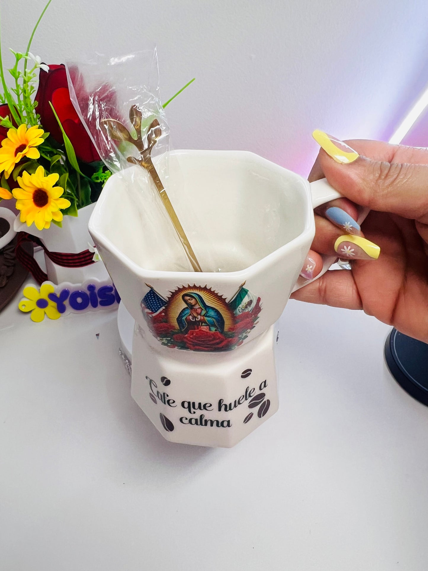 Mug coffe virgen de Guadalupe México 🇲🇽!