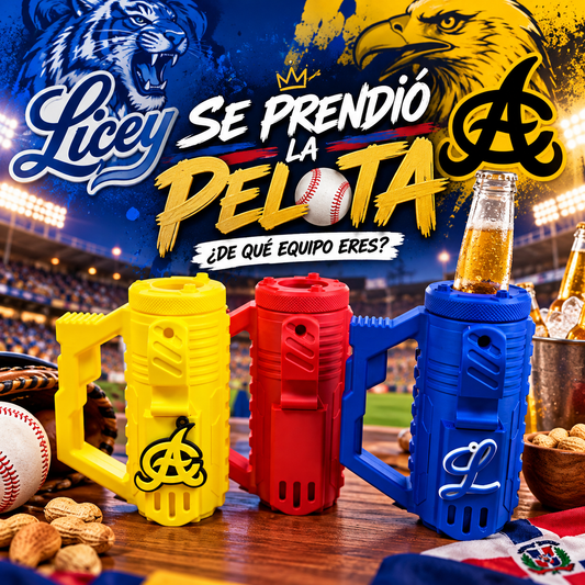 Porta Botella Drink 3D – Edición Pelota Dominicana ⚾🇩🇴