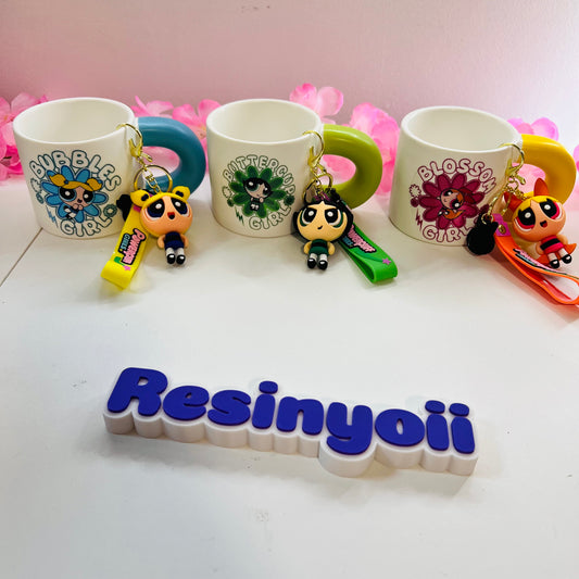 Mug 11 oz chicas super poderosas+ Llavero