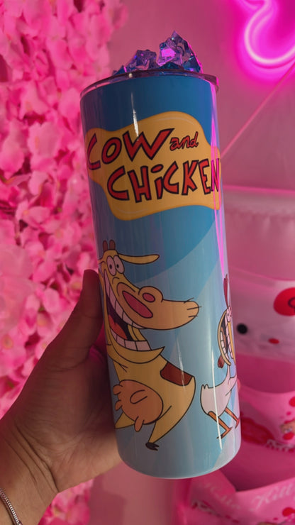 Tumbler animed chicken!