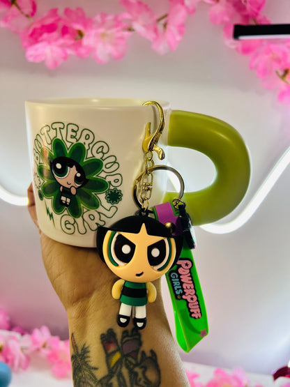 Mug 11 oz chicas super poderosas+ Llavero