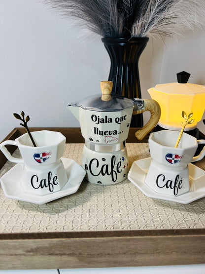 Estilo Minnie coffe set Rep.Dom!