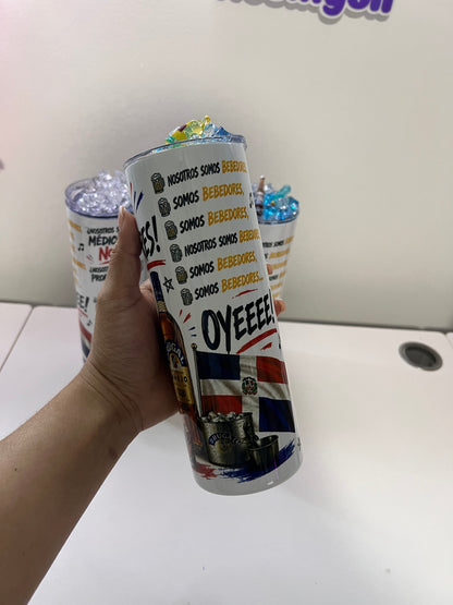 Tumbler 20 oz somos bebedores!