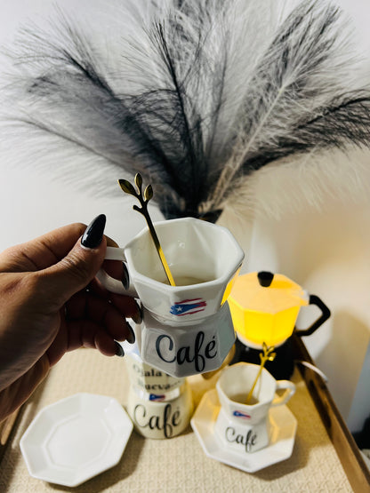 Estilo Minnie coffe set Rep.Dom!