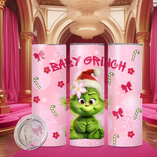 Tumbler christmas baby grinch!!