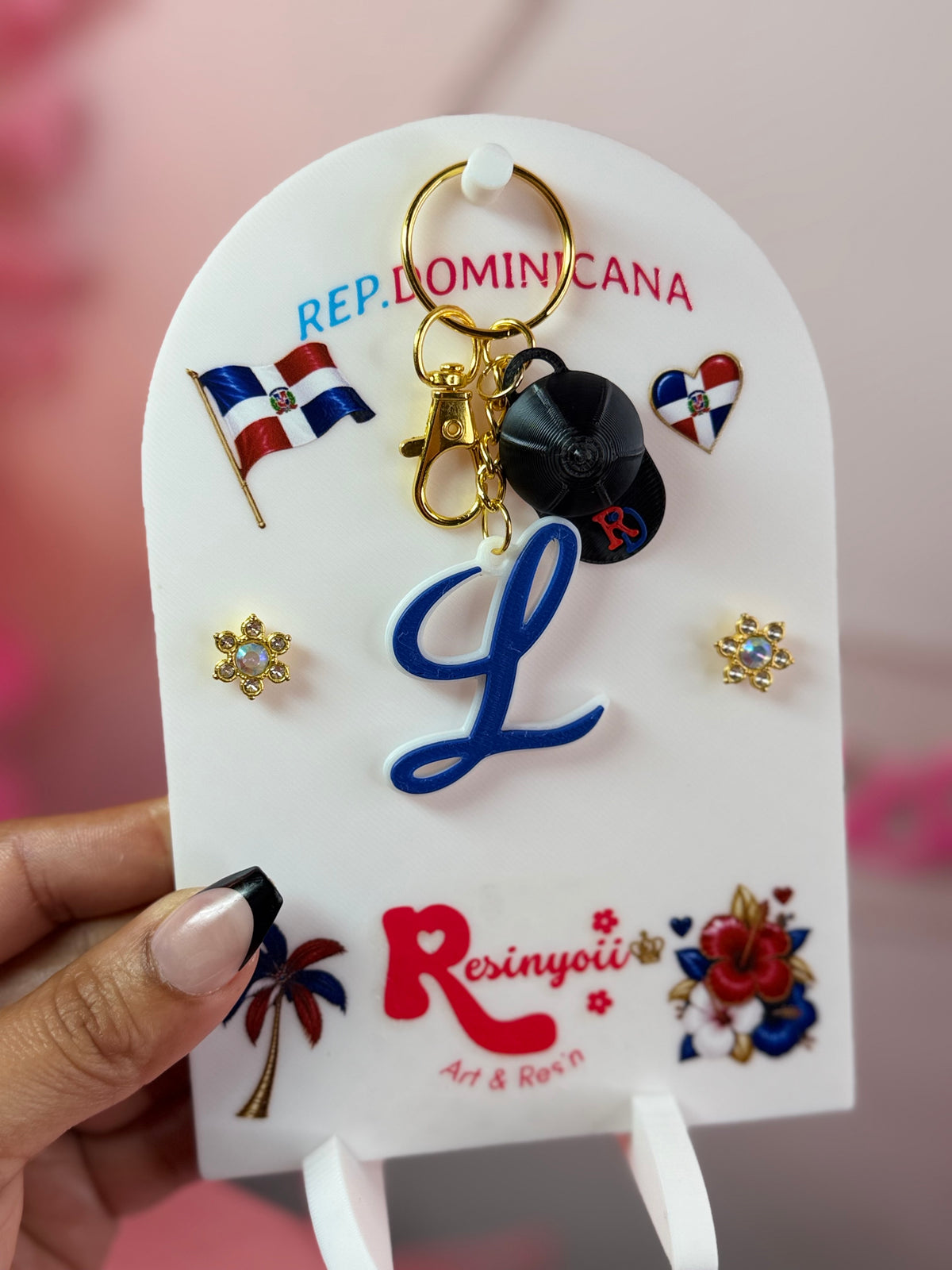 Llaveros 3d Dominican 🇩🇴