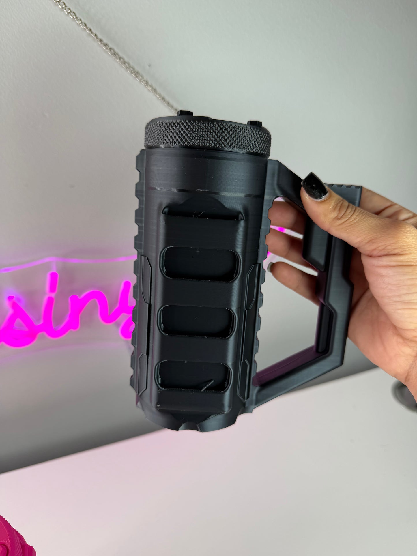 Drink Holder 3D para Cerveza | Botella y Lata de 16 oz