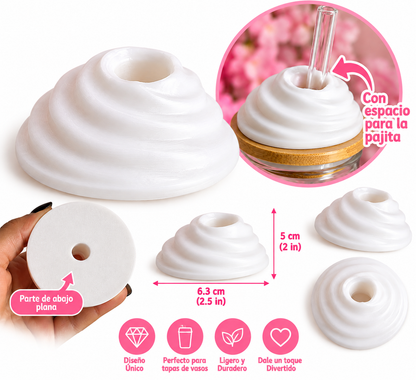 Topping de Suspiro para Tapa de Vaso | Blank para Crafters