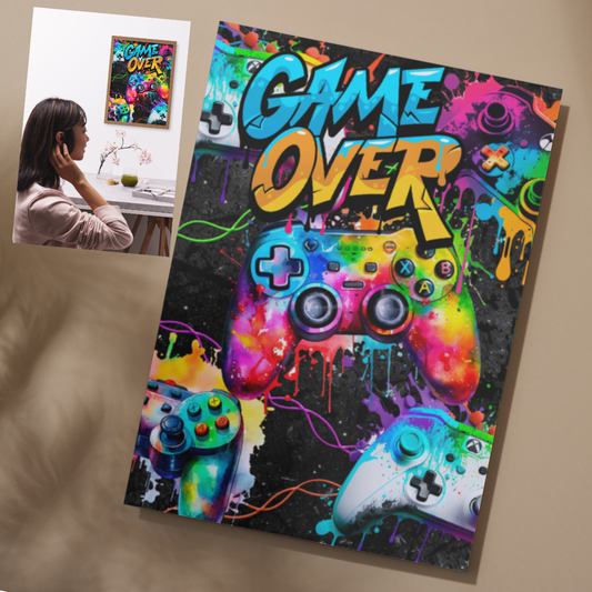 Póster (game over)