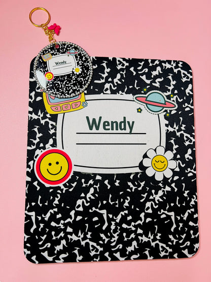 Set mouse pad, llavero Teachers!