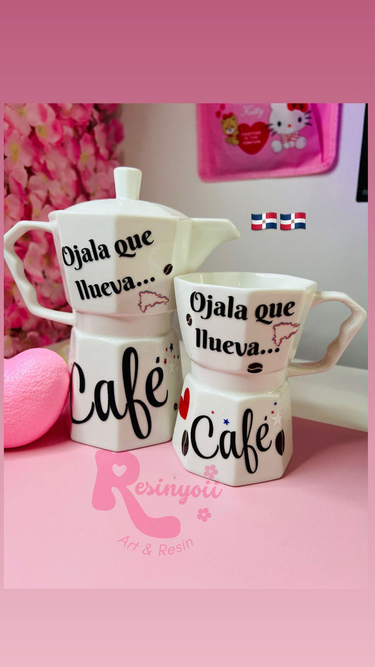 Coffe Dominican Set 2 piezas!
