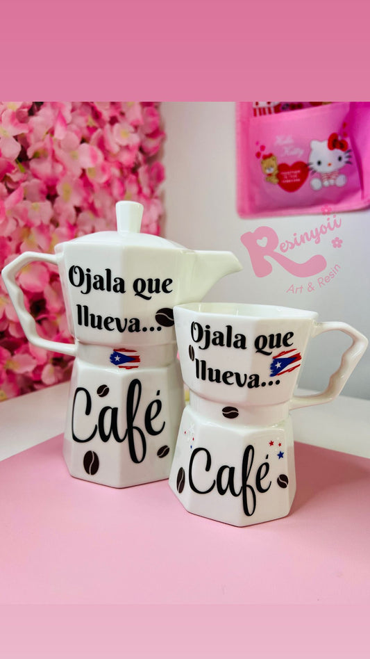 Coffe P.R Set 2 piezas!