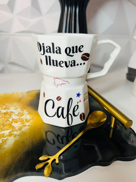 TAZA COFFE! OJALA QUE LLUEVA CAFE!!.