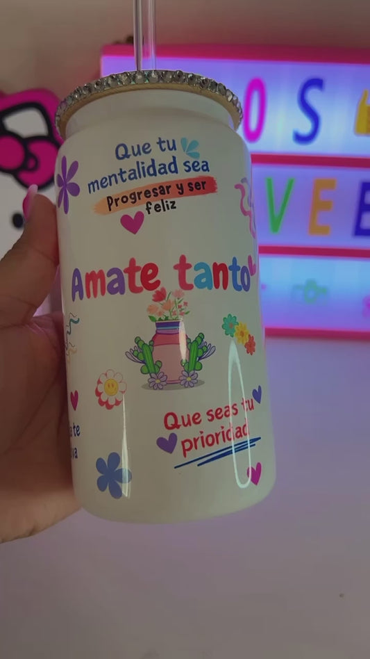 Glass cup, ámate tanto!