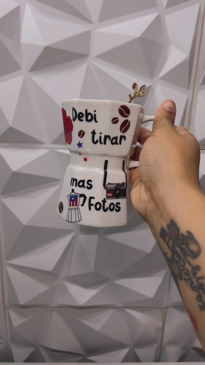 Puerto Rican coffee mug, debí tirar más fotos!