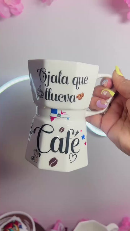 TAZA COFFE! OJALA QUE LLUEVA CAFE!!.